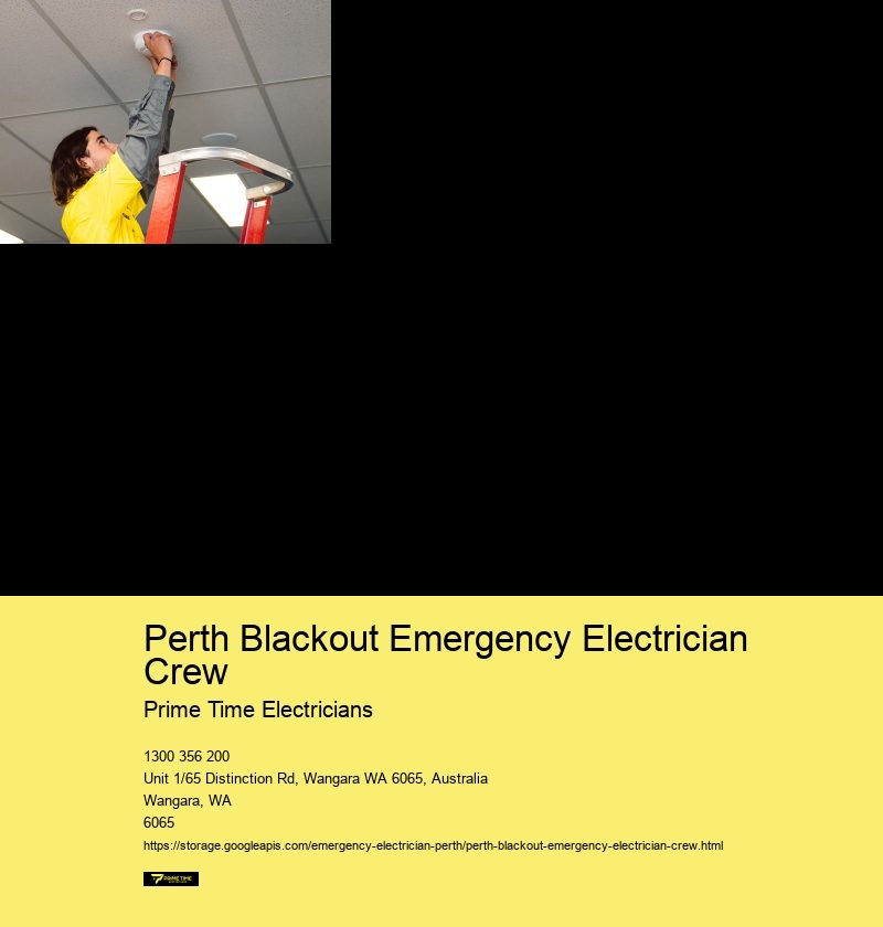 Your Emergency Electrician in Perth