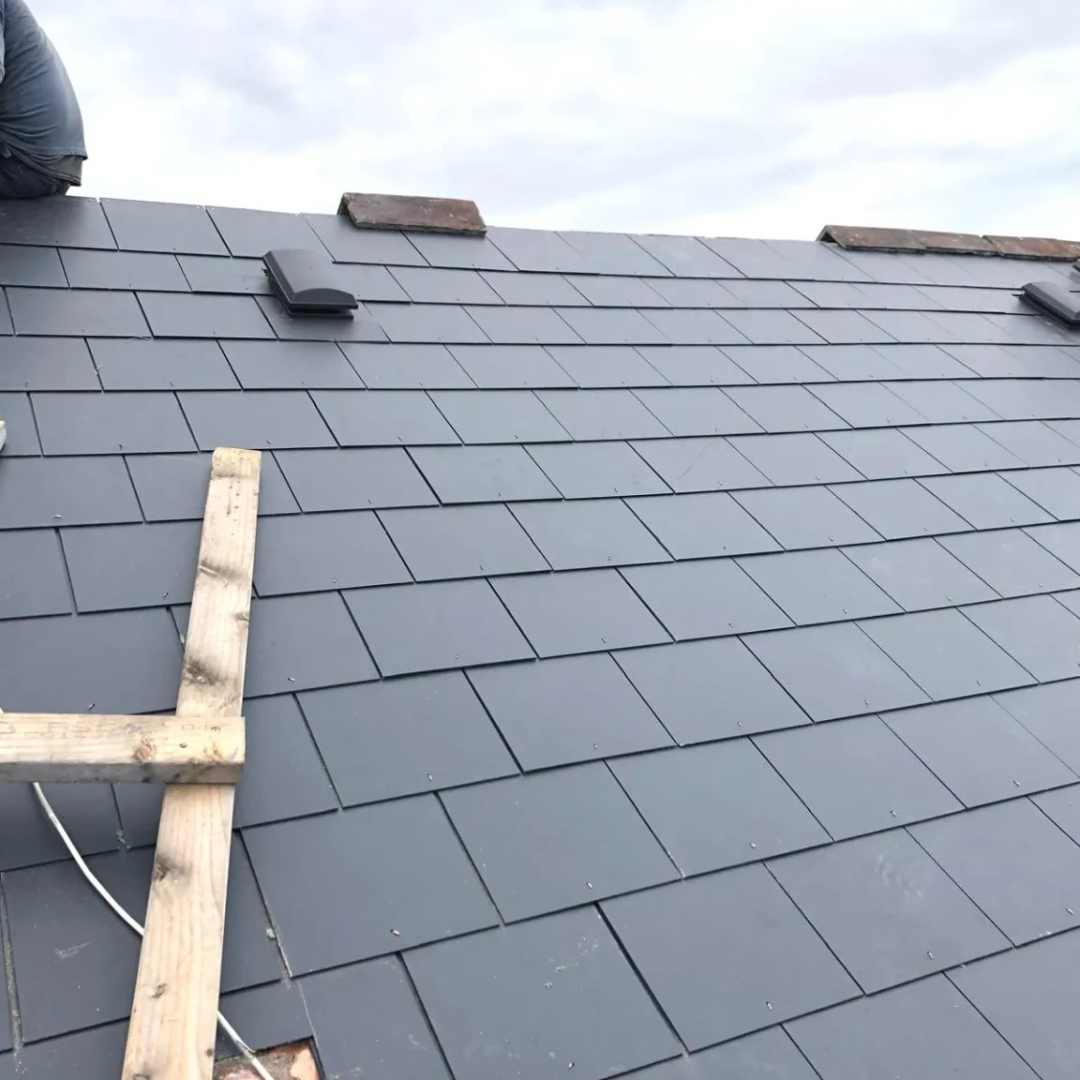 How does Keystone Roofing use drone technology for inspections?