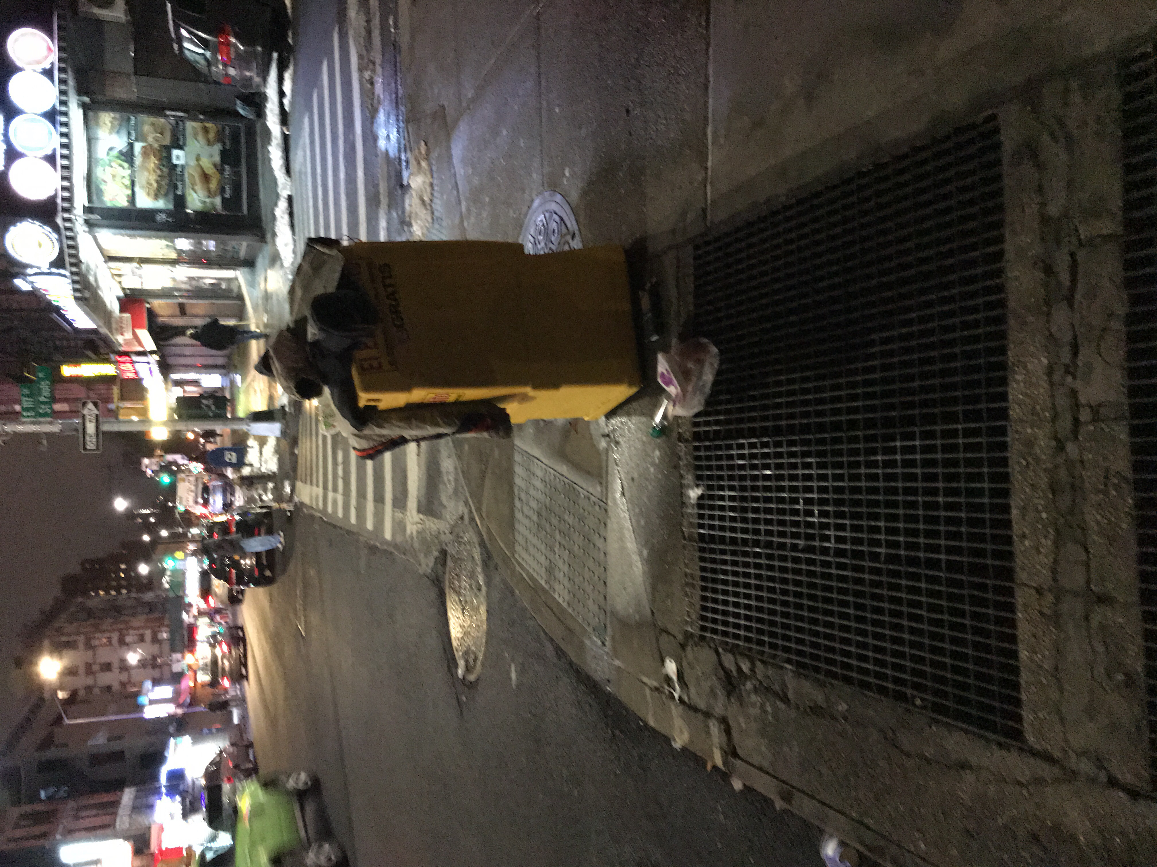 Trash near 1878 Lexington Avenue, New York City