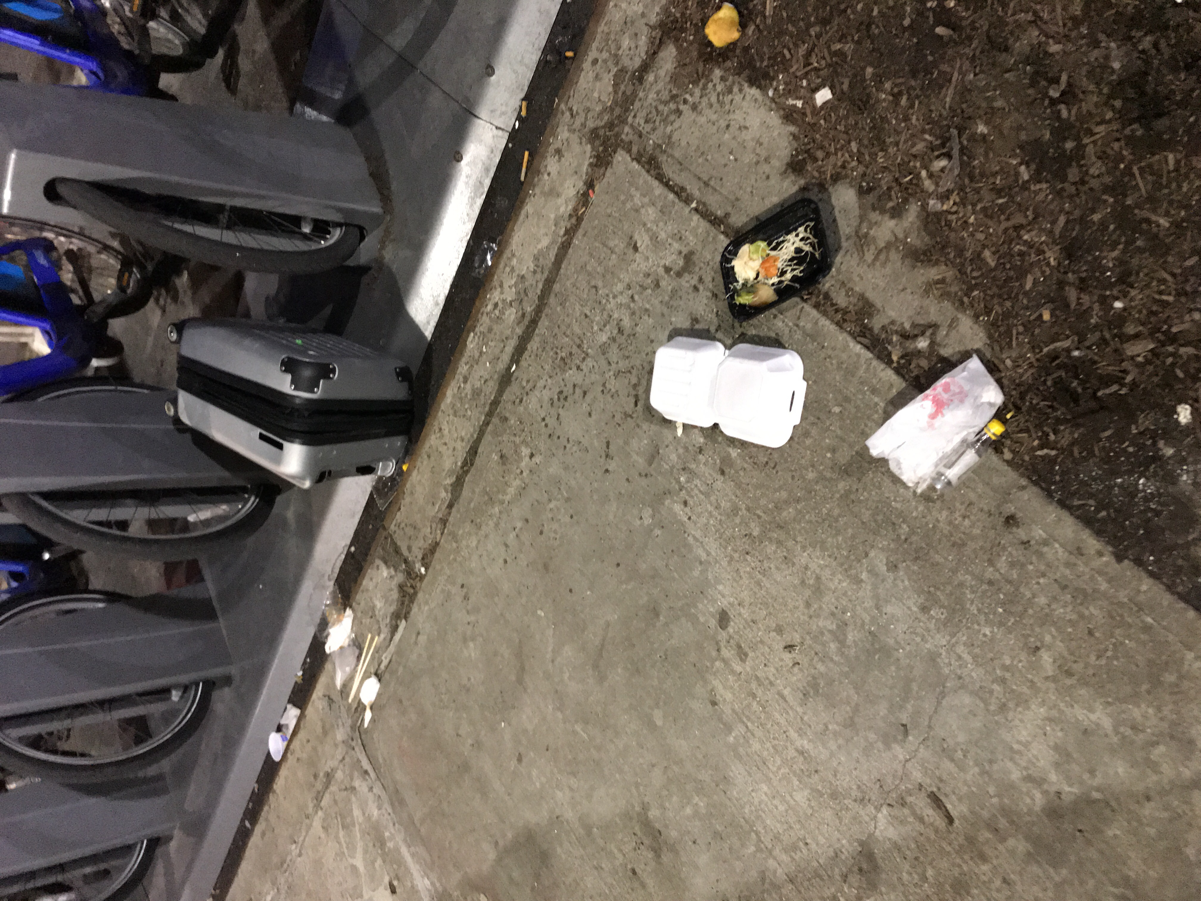 Trash near 200 East 118th Street, New York City