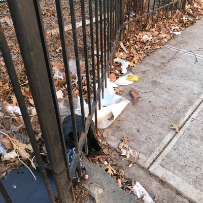 Trash near El Gallo Social Club Inc., East 118th Street, East Harlem, Manhattan Community Board 11, Manhattan, New York County, New York, 10035, United States of America-qzwa