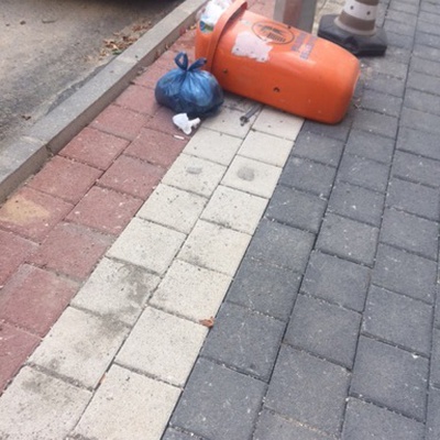 Trash near Çukur Aralık Sokak, Karaağaç Mahallesi, Yıldırım, Bursa, Marmara Region, 16010, Turkey