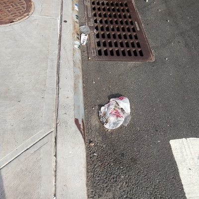 Trash near 22-02 41st Avenue, New York