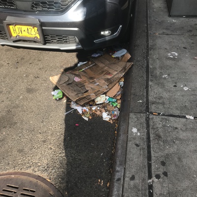 Trash near 1873 Lexington Avenue, New York