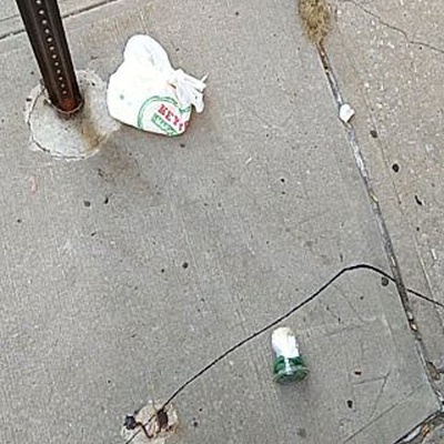 Trash near 83 Haven Avenue, New York