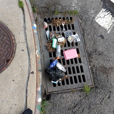 Trash near 30-035 14th Street, New York