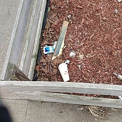 Trash near 14-18 28th Avenue, New York-na91