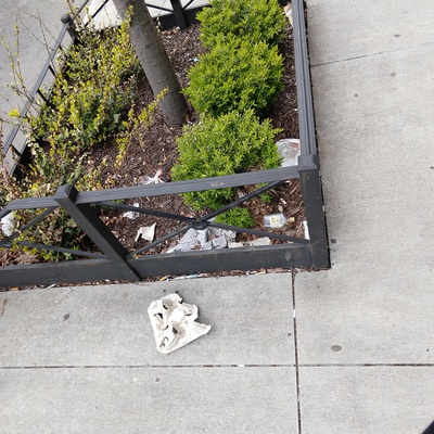 Trash near 28-013 14th Street, New York City