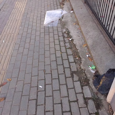 Trash near Sanayi Çevre Yoyu Caddesi, Demirtaş Organize Sanayi Bölgesi, Demirtaş Dumlupınar, Demirtaş Dumlupınar Mahallesi, Osmangazi, Bursa, Marmara Region, 16245, Turkey-4m4l