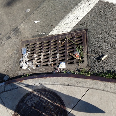 Trash near 14-34 28th Avenue, New York City