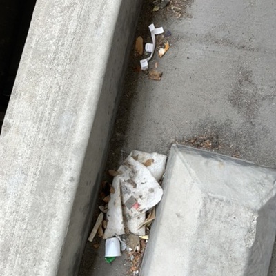 Trash near 9620 Airport Boulevard, Los Angeles