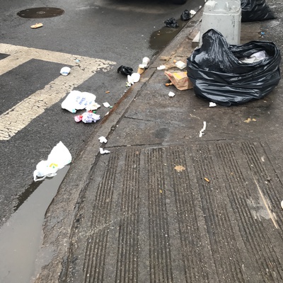 Trash near 1661 Park Avenue, New York-rdcc