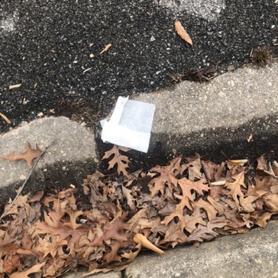 Trash near 12217, Asbury Drive, Tantallon Hills, Piscataway Hills, Fort Washington, Prince George's County, Maryland, 20744, United States