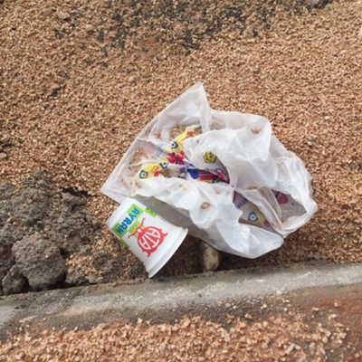 Trash near Yıldırım Belediyesi Çelebi Mehmet Katlı Otoparkı, Bölüntü Sokak, Karaağaç Mahallesi, Marmara Region, Karaağaç Mahallesi, Yıldırım, Bursa, 16010, Turkey