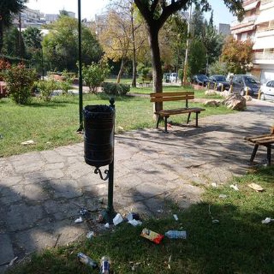 Trash near Ανδρούτσου, Ano Ilioupoli, Stavroupoli, Municipal unit of Stavroupoli, Δήμος Παύλου Μελά, Thessaloniki Regional Unit, Central Macedonia Region, Macedonia - Thrace, 56431, Greece