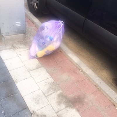 Trash near İpekçilik Caddesi, Karaağaç Mahallesi, Yıldırım, Bursa, Marmara Region, 16230, Turkey