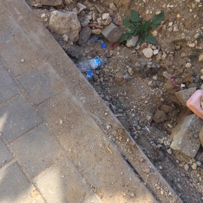 Trash near Eşrefiler Sokak, Karaağaç Mahallesi, Yıldırım, Bursa, Marmara Region, 16010, Turkey