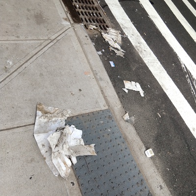 Trash near 30-17 39th Avenue, New York