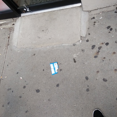 Trash near 300 East 56th Street, New York