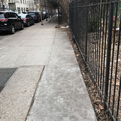 Trash near 1901 Lexington Avenue, New York City