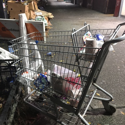 Trash near 164 East 116th Street, New York