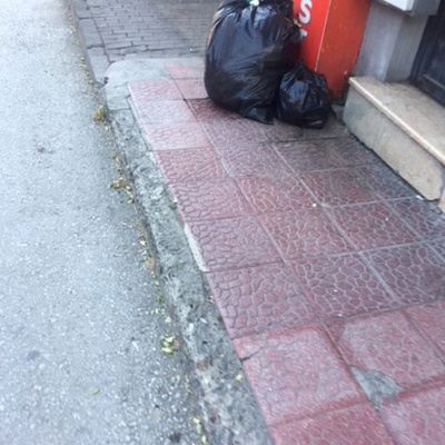 Trash near Kurtoğlu, Kurtoğlu Mahallesi, Yıldırım, Bursa, Marmara Region, 16230, Turkey