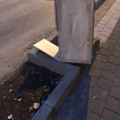 Trash near İpekçilik Caddesi, Karaağaç Mahallesi, Yıldırım, Bursa, Marmara Region, 16230, Turkey