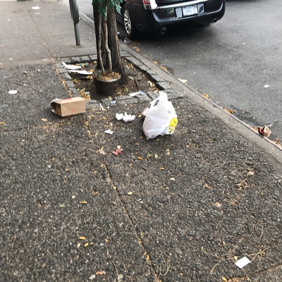 Trash near 2142 3rd Avenue, New York