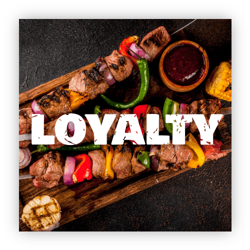 Receive loyalty points on all your orders!