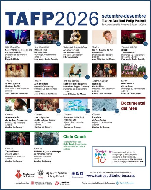 Cartell de 'Sie7e' de Tortosa del 2026