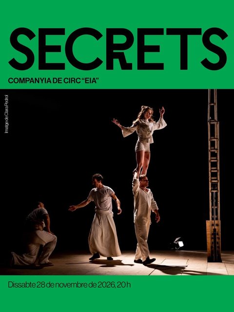 Cartell de 'Secrets' de Vilanova i la Geltrú del 2026