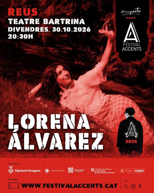Cartell de 'Lorena Álvarez presenta El poder sobre una misma' de Reus del 2026