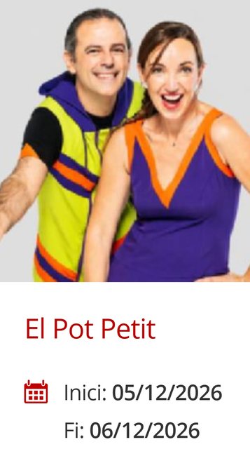 Cartell de 'El Pot Petit' de Lleida del 2026