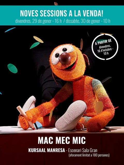 Cartell de 'Mac Mec Mic' de Manresa del 2027