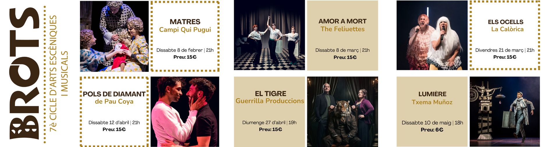 Cartell de 'BROTS' de Agramunt del 2025