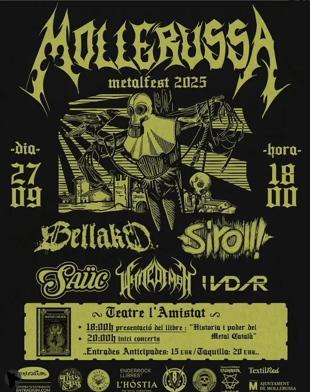 Cartell de 'Metafest 2025' de Mollerussa del 2025