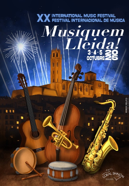 Cartell de 'Musiquem Lleida!' de Lleida del 2025