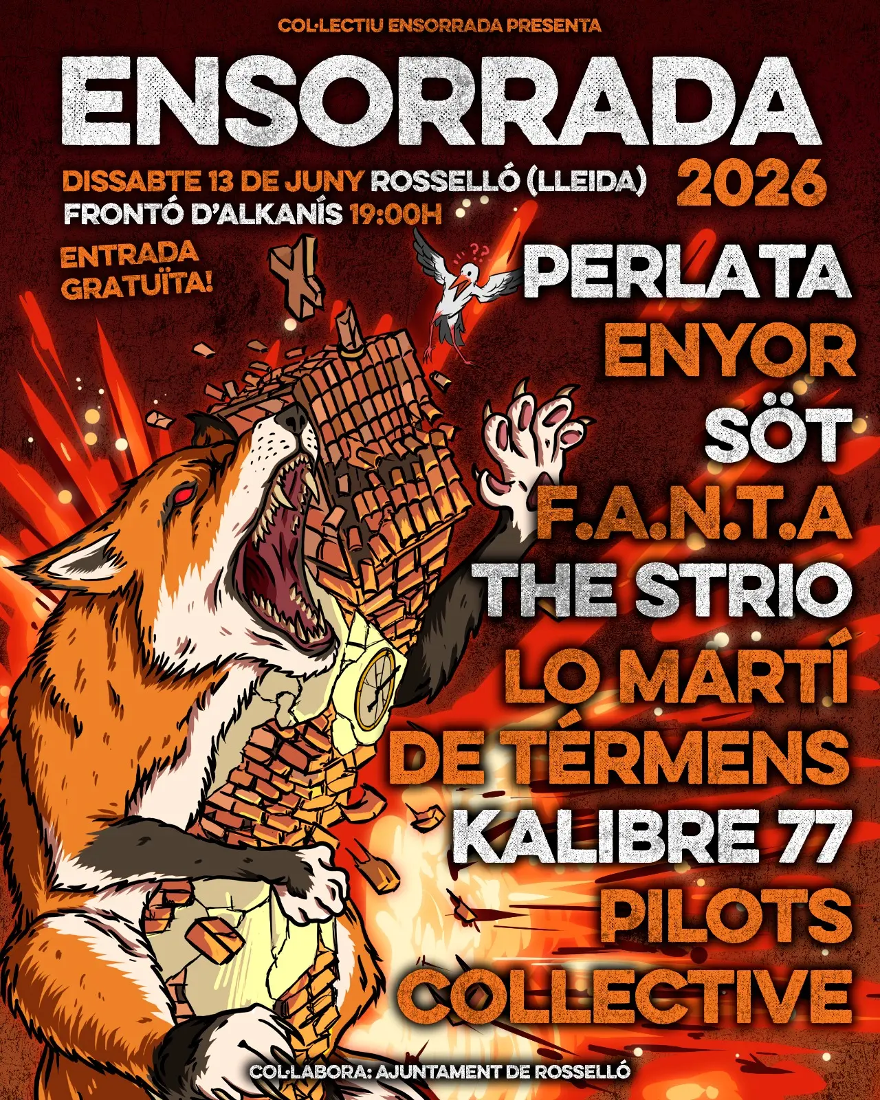 Cartell de 'Ensorrada 2026' de Roselló del 2026