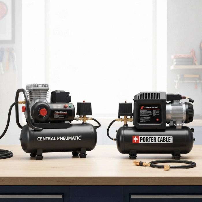 Central Pneumatic vs Porter Cable Value