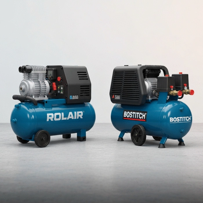 Rolair vs Bostitch Air Compressors