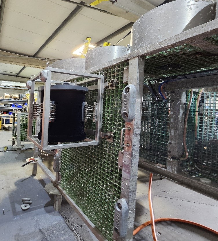 CytoSub Attached to Emso Smartbay Observatory prior to deployment July 2024