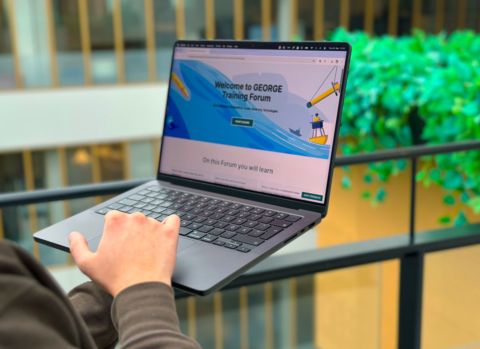 GEORGE online training platform launched – new interactive learning environment serves especially marine RI professionals