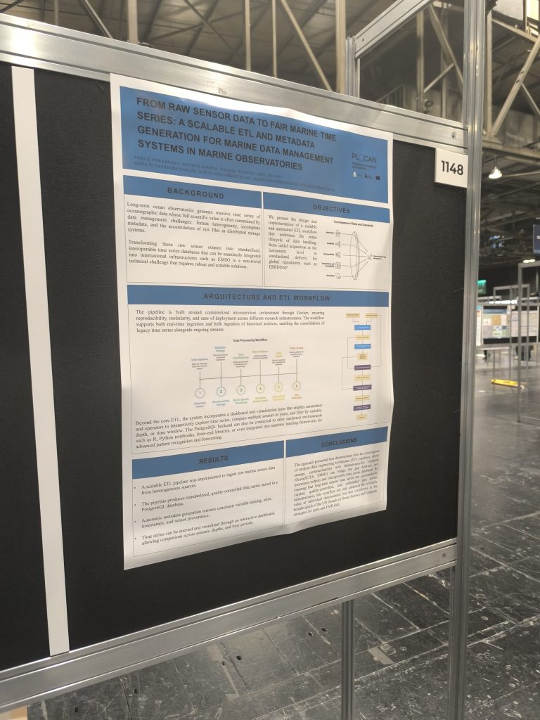 From raw sensor data to FAIR marine time series: a scalable ETL and metadata generation for marine data management systems in marine observatories