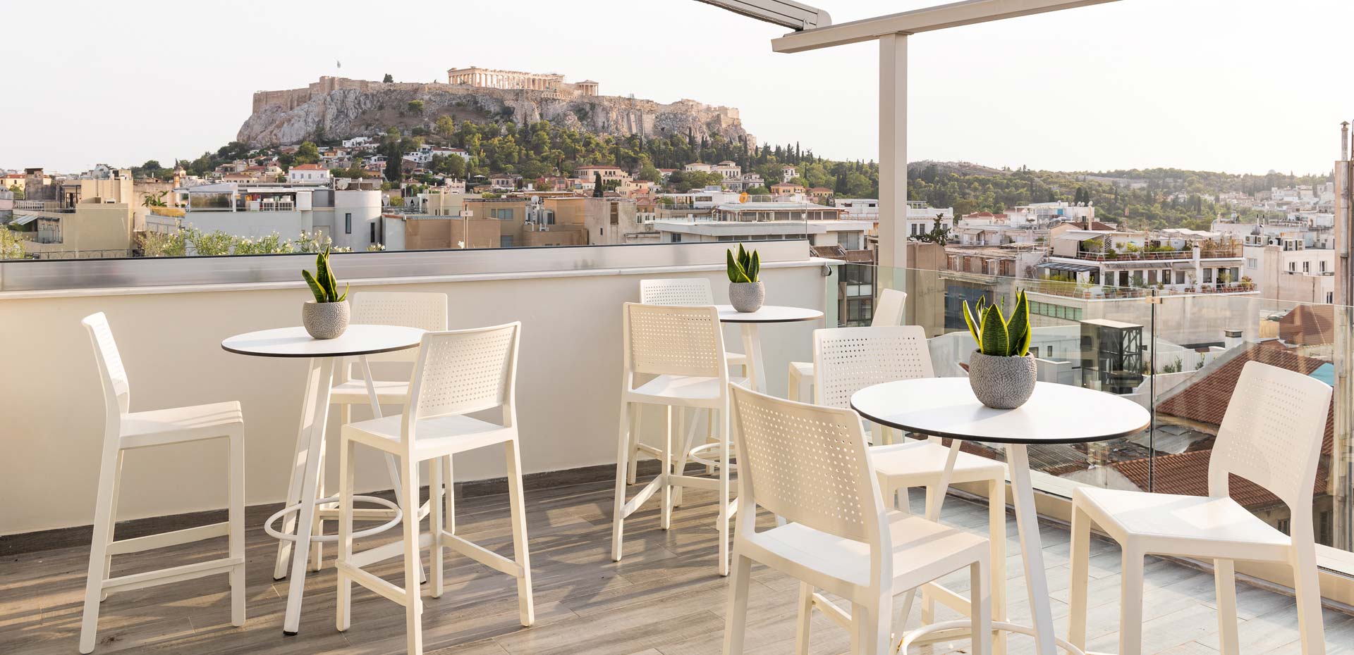 View from terrace of Acropoli, Enattica Main