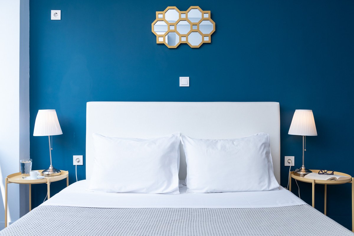 Enattica Syntagma Living, Blue bedroom