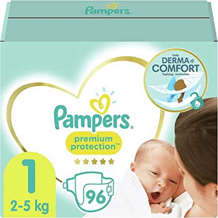 Pañal Pampers Premium Protection Talla 1