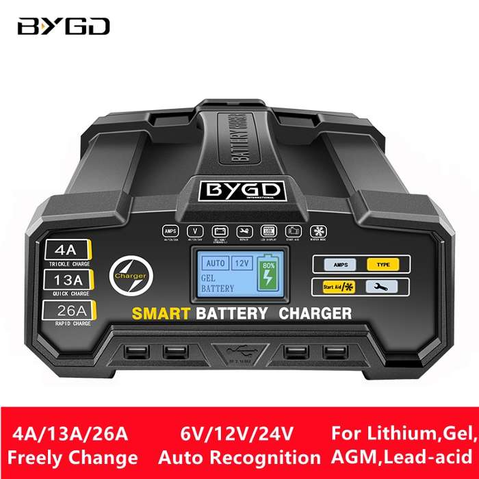 Cargador de baterías 6V / 12V / 24V etc para su coche