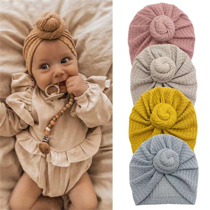 Gorro Turbante Bebé Niña 3-12 Meses - Excelente Calidad