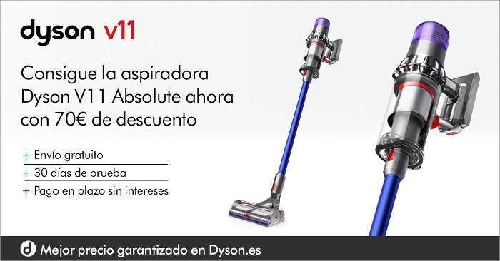 Dyson V11 Absolute -90€ de dto con cupón