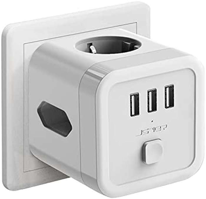 Enchufe Pared USB Cubo